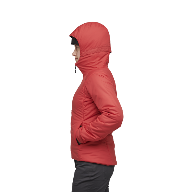 Black Diamond First Light Stretch damen-Stretch-Sweatshirt, korallenrot