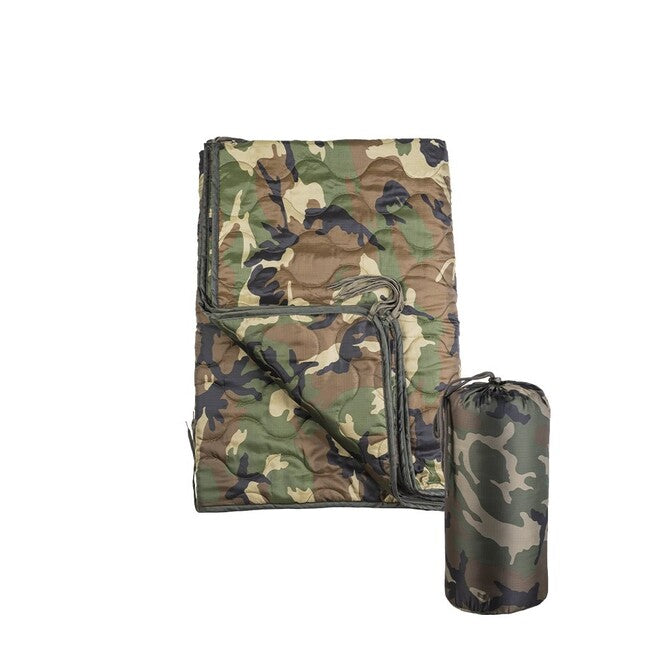 Mil-Tec Einsatz für Poncho, Woodland 210 x 150 cm