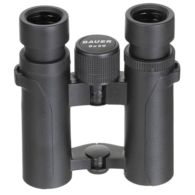 MFH Bauer Outdoor SL 8x26 Binoculars, Waterproof, Black
