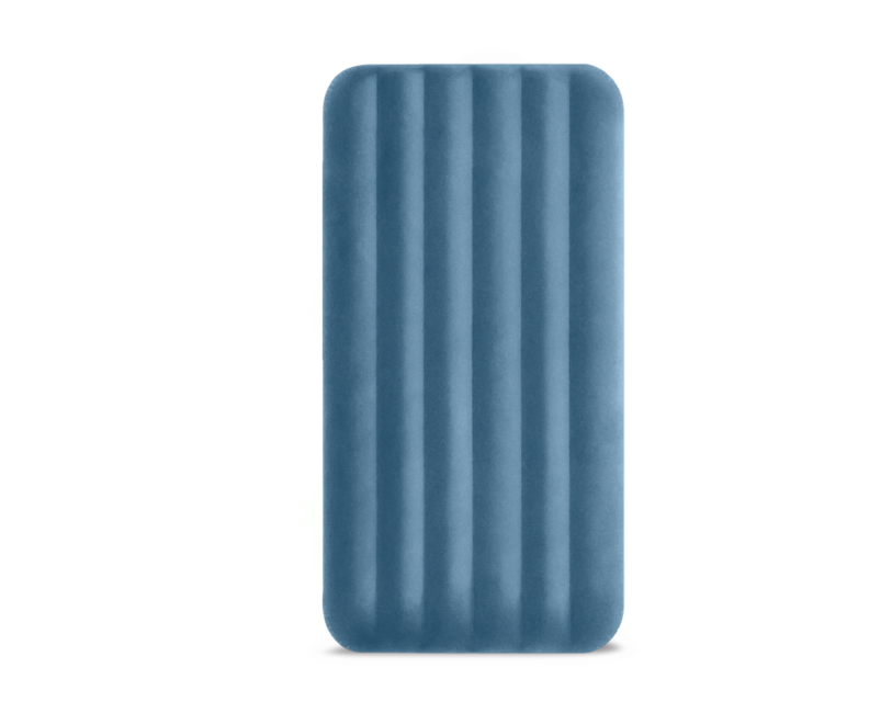 Intex Inflatable Bed Twin Prestige Downy with Rechargeable Pump