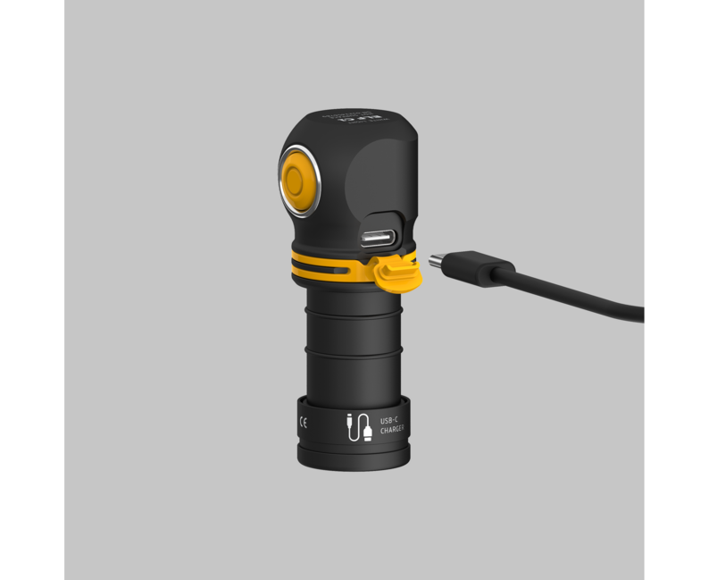 ArmyTek Elf C1 Stirnlampe LED Handlampe mit Batterie 930 lm, warmweiß