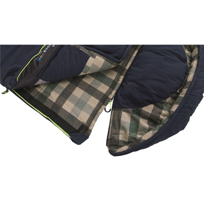 Outwell Camper Lux Sleeping Bag Zipper Right