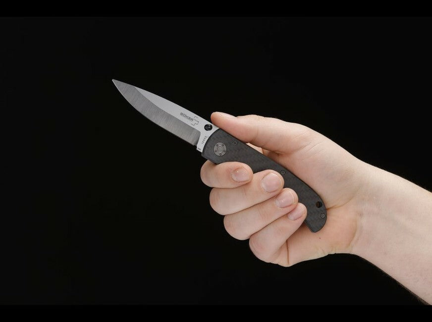 BÖKER® Anti-Grav Μαχαίρι Τσέπης 8,4 cm, Κεραμική, Ίνες Άνθρακα