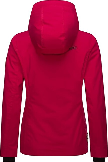 Marikoo Brombeere damen-Übergangsjacke mit Kapuze, Fuchsia