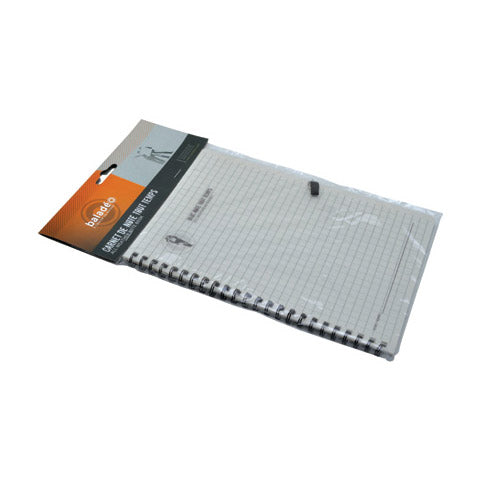 Baladeo PLR709 outside notizbuch wasserdicht a5, 25 blatt