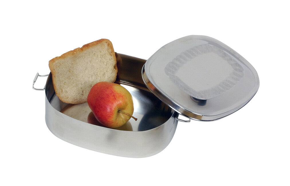 BasicNature Lunch Box Stainless Steel 1.2L