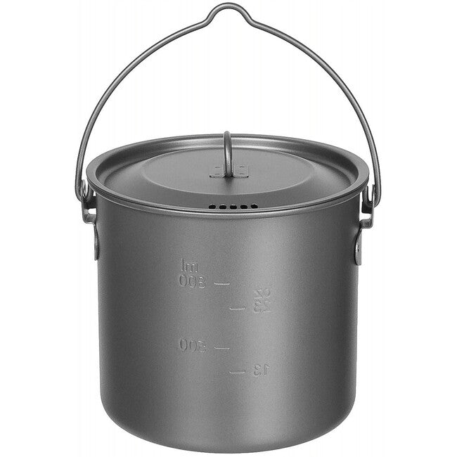 Fox Outdoor Titan Topf mit Deckel, ca. 1,1 L