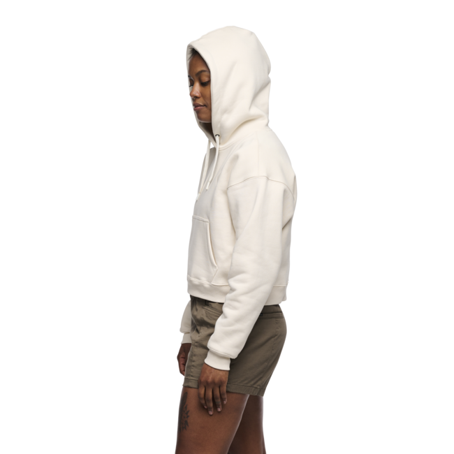 Black Diamond φούτερ με κουκούλα γυναικείο, off white