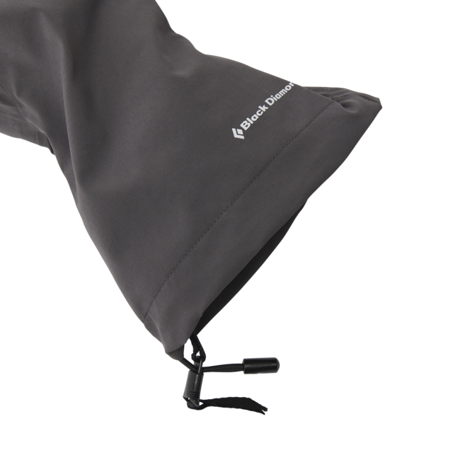 Black Diamond Waterproof Overmitts Gloves, Smoke