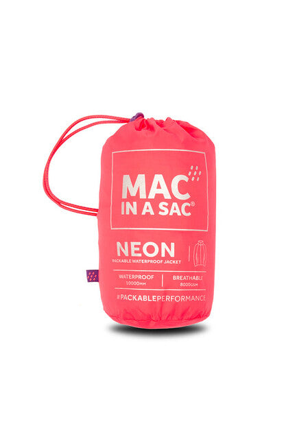 Mac in a Sac Origin 2 Waterproof Jacket, Neon Watermelon