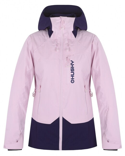 HUSKY Gambi Women's Ski Jacket, Pink/Blue