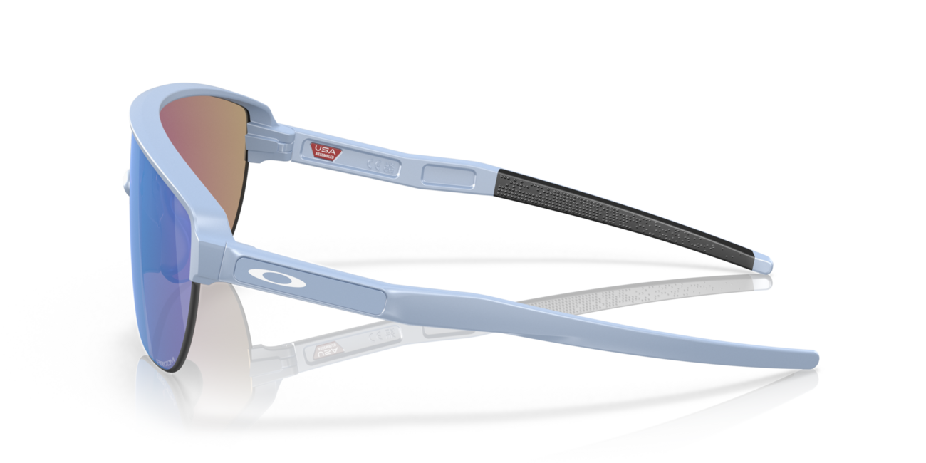 Oakley CORRIDOR Sunglasses 42, Matte Stonewash Frame, Prizm Sapphire Lenses