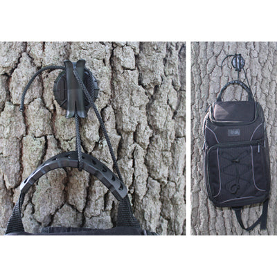 Speed Cinch Outdoor Carabiner Spinner Black 2 pcs