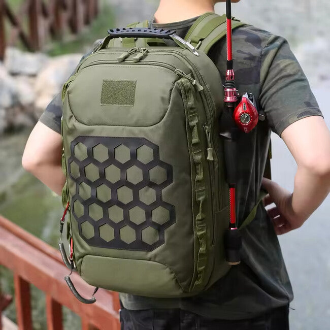 DRAGOWA TACTICAL Lima Tactical Backpack, Khaki