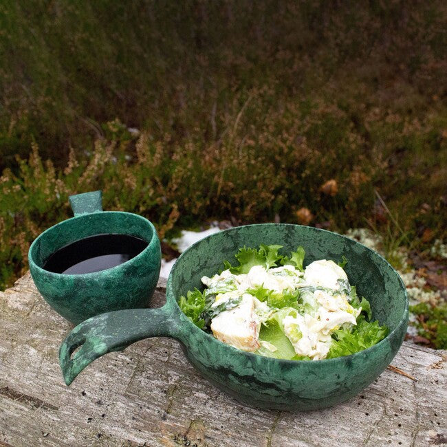 Kupilka 55 + 21 Bowl and Mug Set, Green