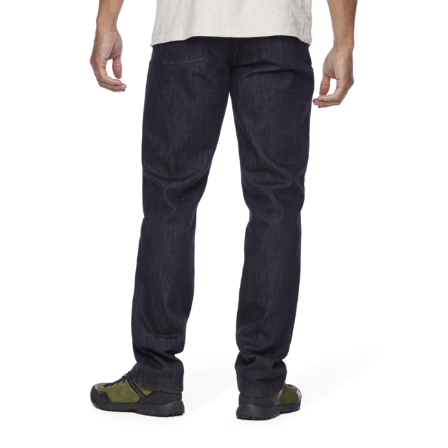 Black Diamond Mission Wool Denim παντελόνι ανδρικό, dark indigo rinse