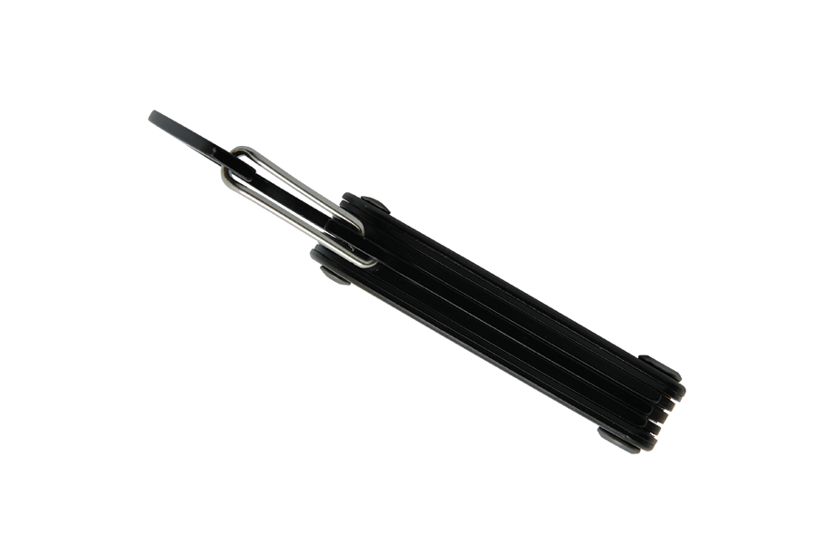 Baladeo ECO205 Tech Multifunktions-Minimesser 5 Funktionen, schwarz