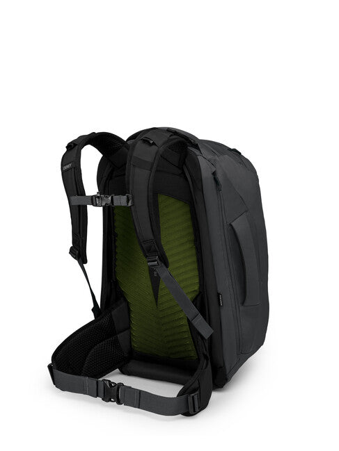 OSPREY FARPOINT 40 σακίδιο πλάτης ταξιδιού, tunnel vision grey
