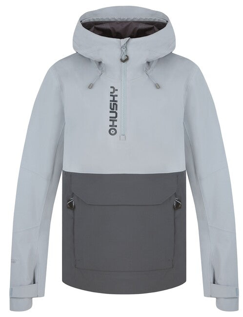 HUSKY Nabbi Μπουφάν Outdoor Ανδρικό, Ανοιχτό Γκρι/Σκούρο Γκρι