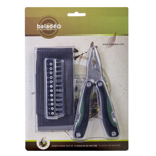 Baladeo BLI017 Locker Multifunctional Tool, Green