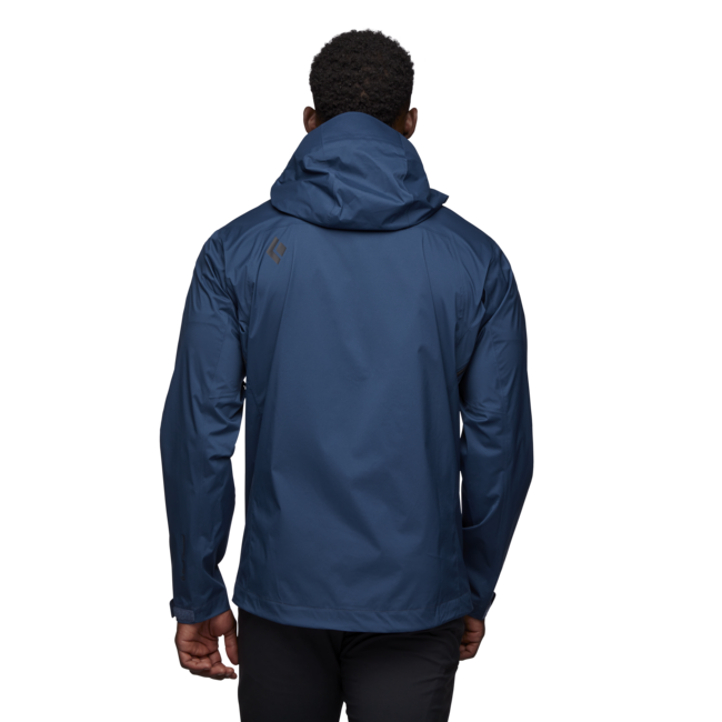 Black Diamond Stormline Stretch Rain Shell Women's Men's Jacket, Indigo