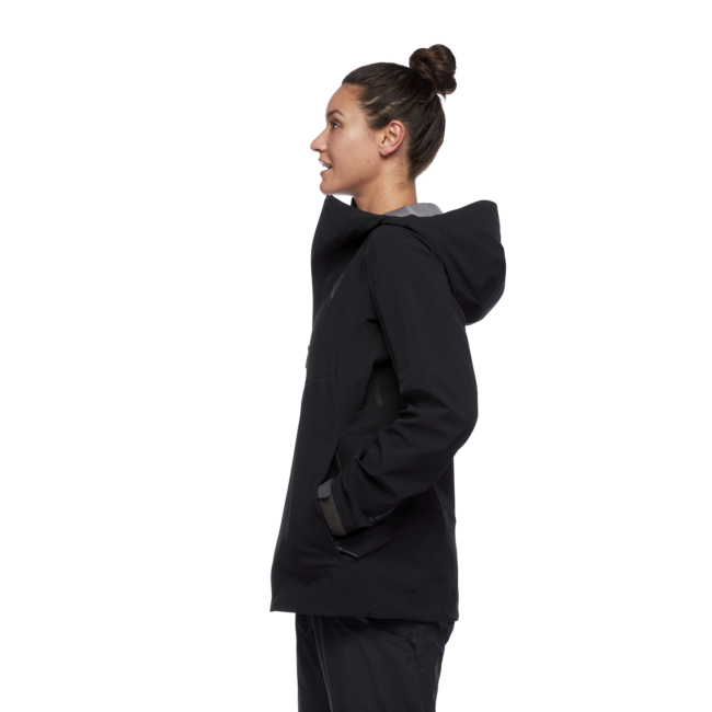 Black Diamond Recon Stretch Ski Shell damen-Skijacke, schwarz
