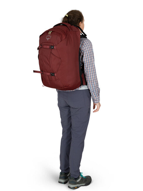 OSPREY FAIRVIEW 40 Σακίδιο Πλάτης Ταξιδίου, Zircon Red