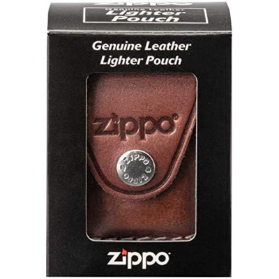 Zippo Leather Lighter Case, Brown