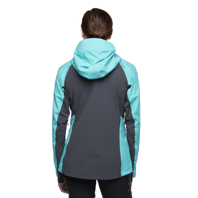 Black Diamond Women's Dawn Patrol Hybrid Shell, Dark Patina