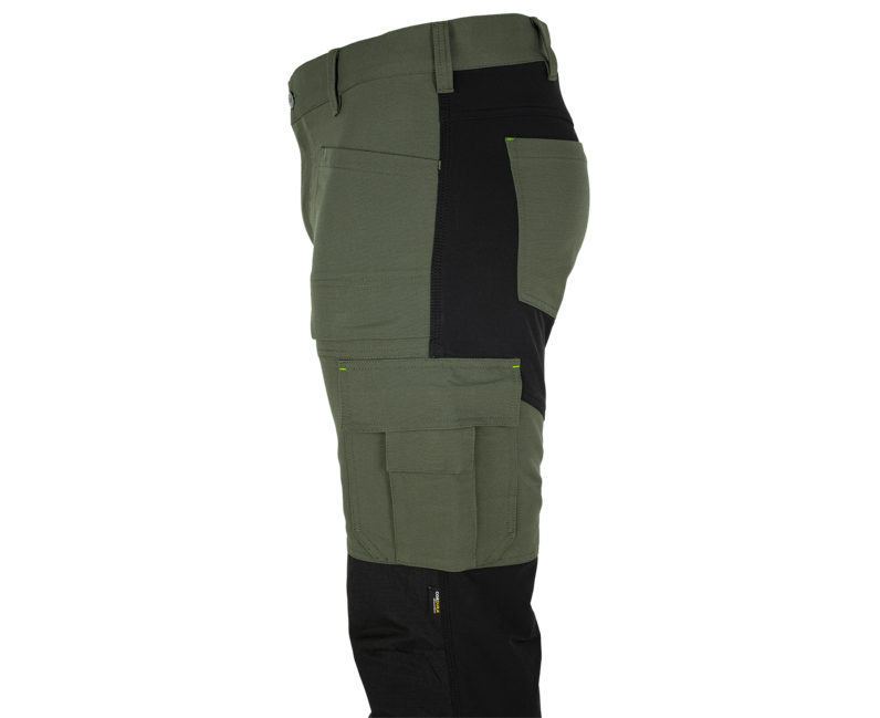 BENNON Erebos WP Work Pants, Green/Black