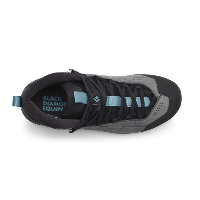 Black Diamond Mission Mid Δερμάτινα Παπούτσια Γυναικείο Waterproof Approach, steel grey-coastal blue