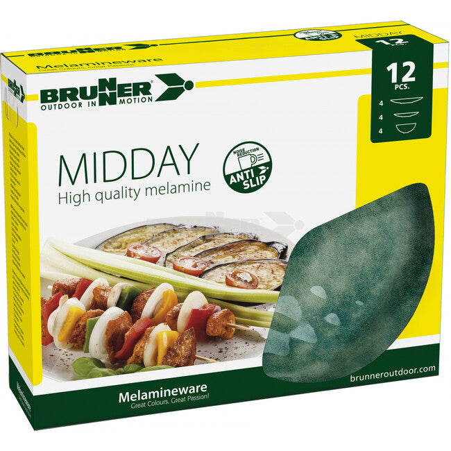 Brunner Midday Camping Cookware Set, Green