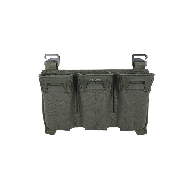 Agilite Pincer Triple Magazine Pouch, Ranger Green