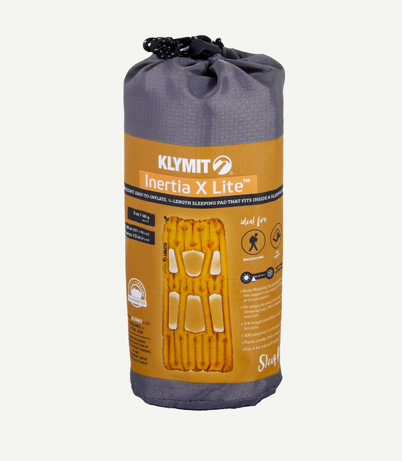 Klymit Inertia X Lite Sleeping Pad, Orange