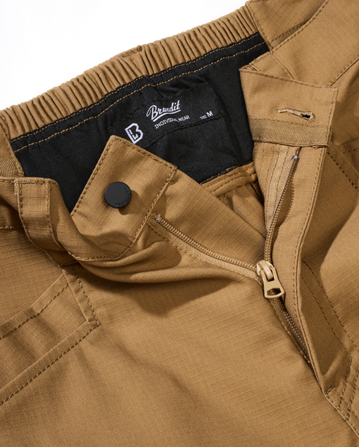 Brandit Tactical Ripstop Pants, Camel