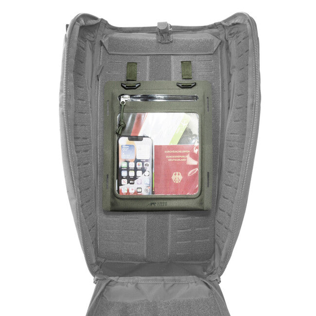 Tasmanian Tiger W-Pouch A5 WR Document Pouch, Stone Grey Olive