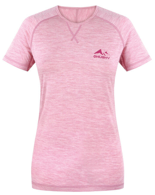 HUSKY termopradlo Merino T-Shirt Kr MERSA L, faded pink