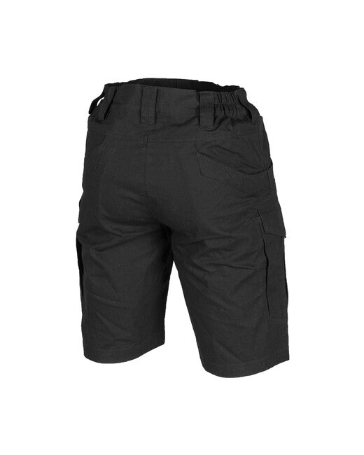 Mil-Tec Assault Shorts Ripstop, Black