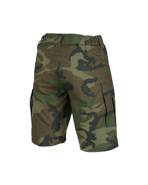 Mil-Tec Assault Shorts Ripstop Woodland