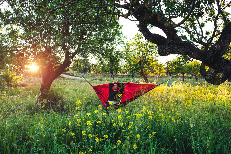 Amazonas Silk Traveller XL Lightweight Hammock, Chili