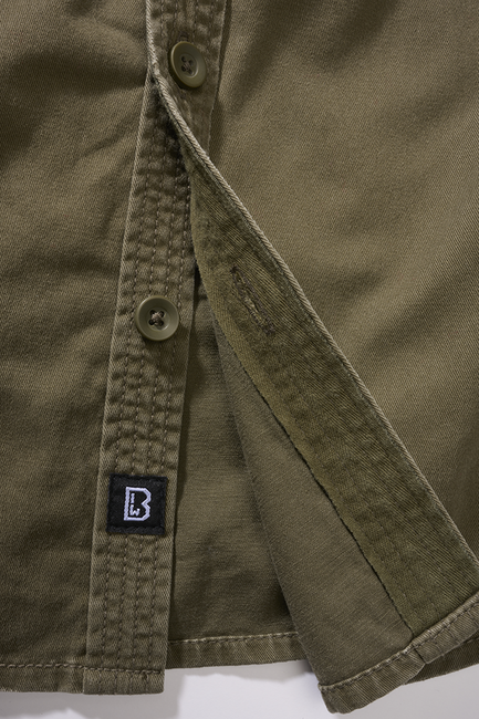 Brandit Vintage damen langarmhemd, olive