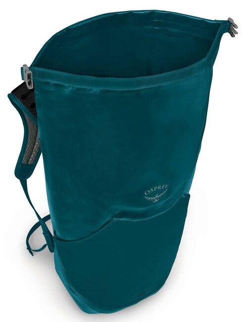 Osprey Transporter Roll Top Waterproof 30 Backpack, Night Jungle Blue