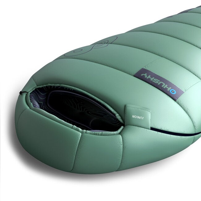 HUSKY Junior Synthetic Three-Season Kids Sleeping Bag -10°C, Mint