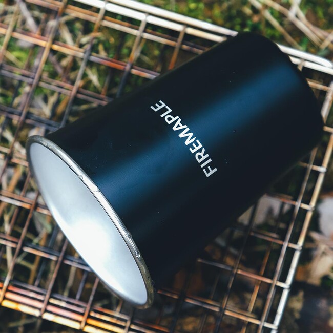 Fire Maple Antarctic Becher 2 Stück aus rostfreiem Stahl 350 ml, schwarz
