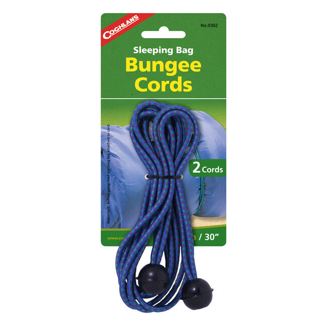 Coghlans Bungee Cords for Sleeping Bags and Mats, 2 pcs