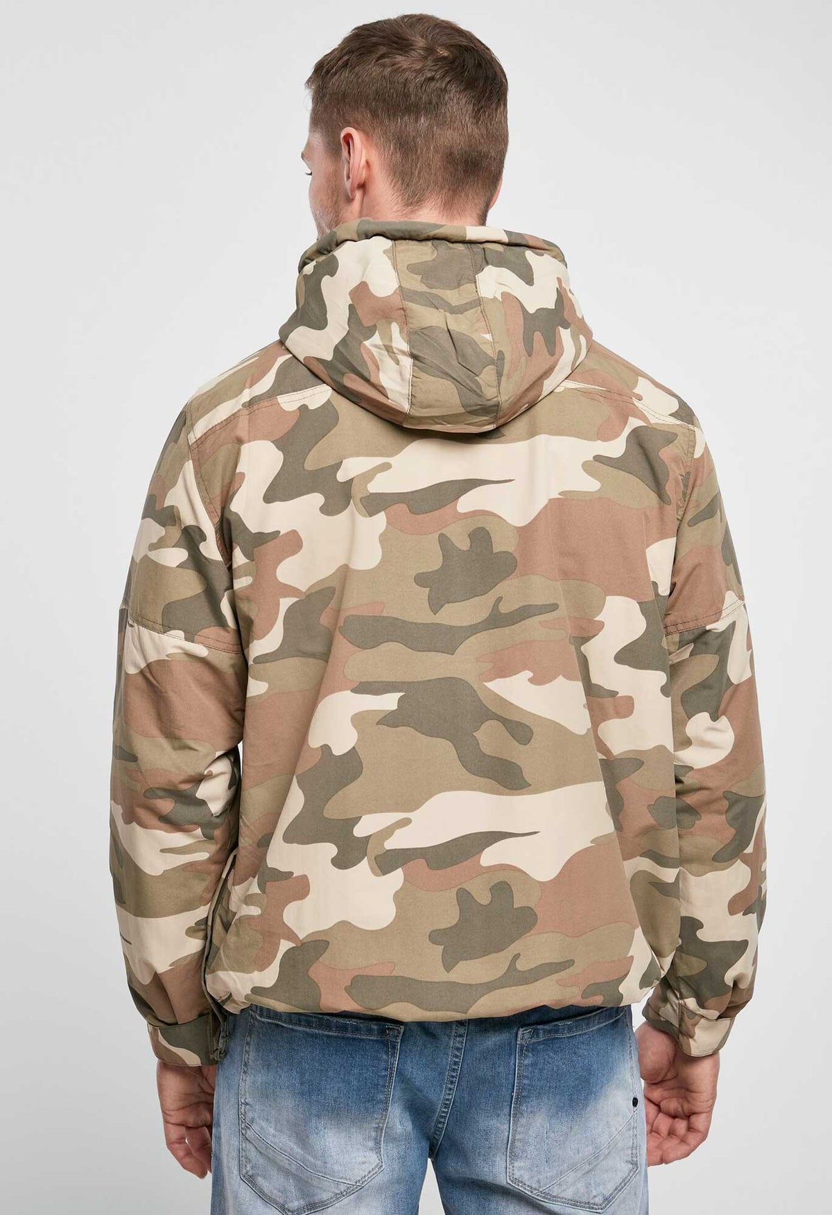 Brandit Windbreaker bunda, light woodland