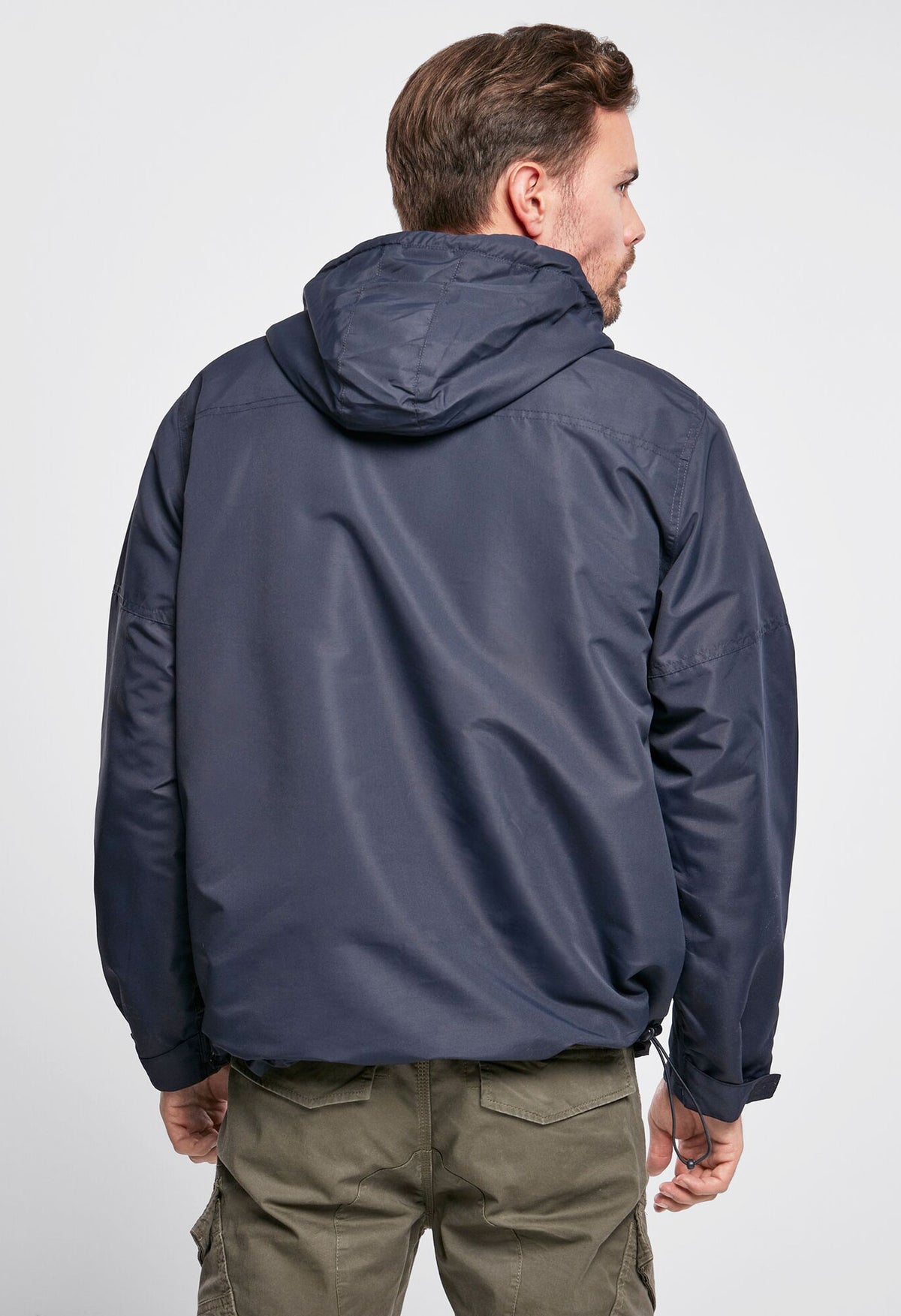 Brandit Windbreaker bunda, námornícka modrá