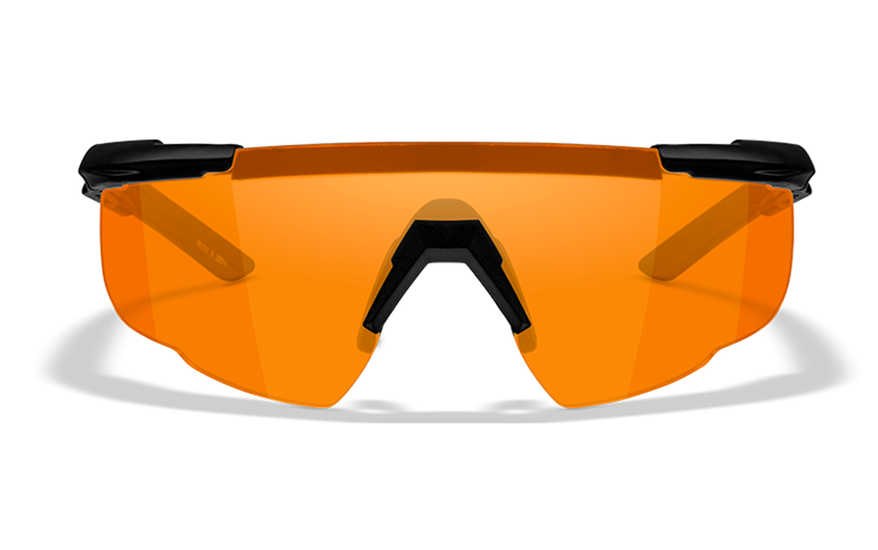 WILEY X Saber Advanced schutzbrille, hellorange