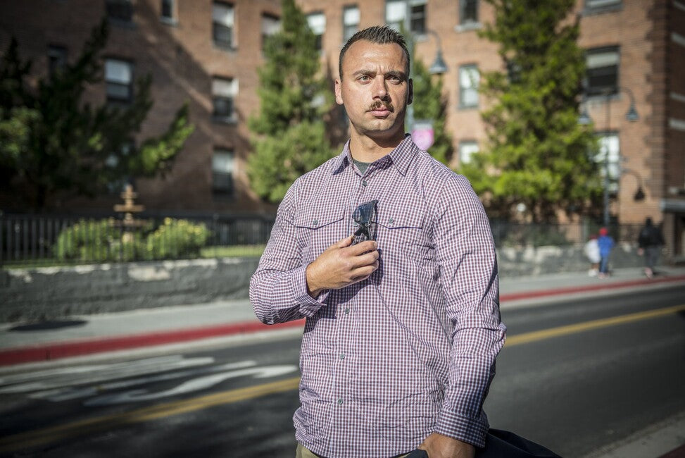 Helikon-Tex Tactical Concealment Shirt, Phantom Grey Checkered