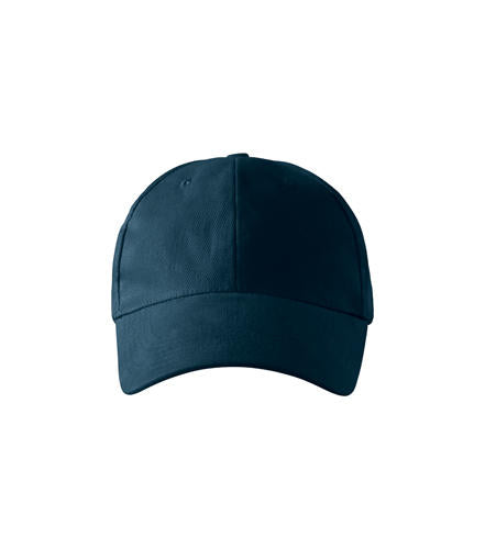 Malfini 6P kinder-Baseballcap, dunkelblau, 380g/m2